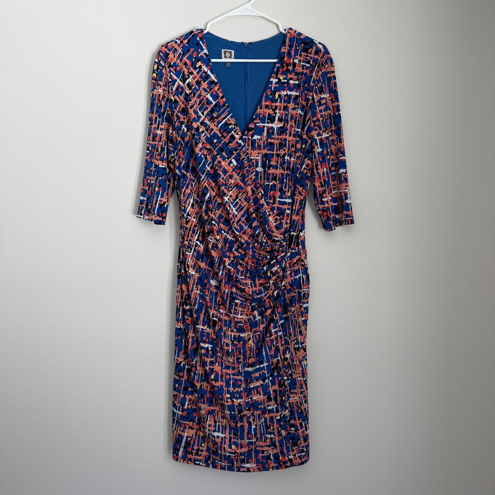 Anne Klein Work Dress – Size 14 – Pre-Owned, Good Condition